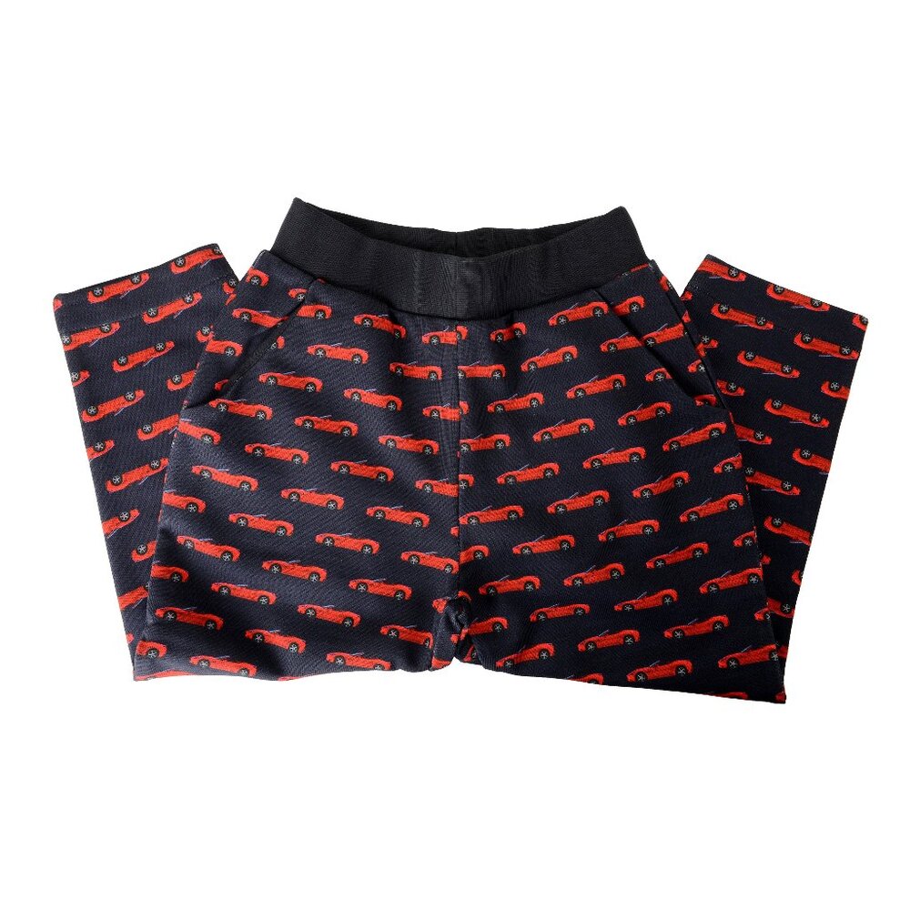 Scuderia Ferrari Kid "Pittoriale" Multi-Color Cotton Joggers Pants